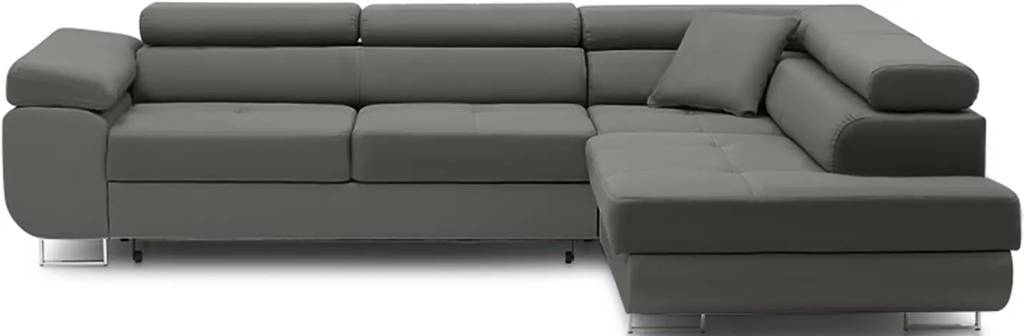 Диван угловой Magnifico Meble Rigatto Kronos 15 Right (Light Grey)