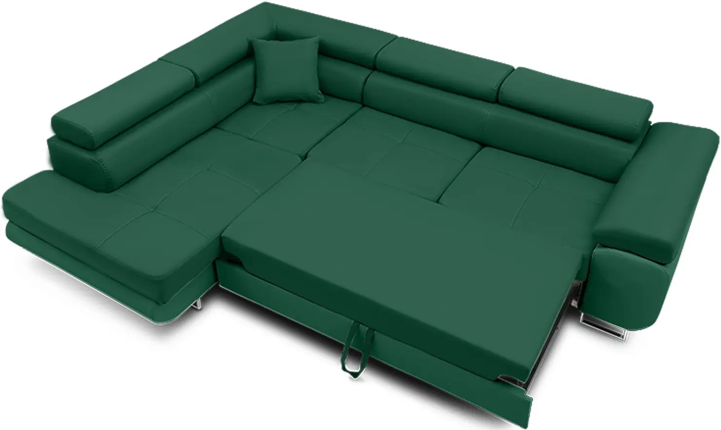 Диван угловой Magnifico Meble Rigatto Kronos 19 Left (Bottle Green)