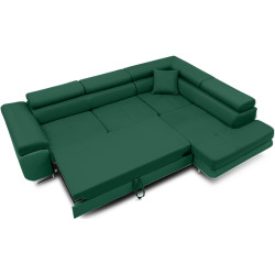 Диван угловой Magnifico Meble Rigatto Kronos 19 Right (Bottle Green) Thumb