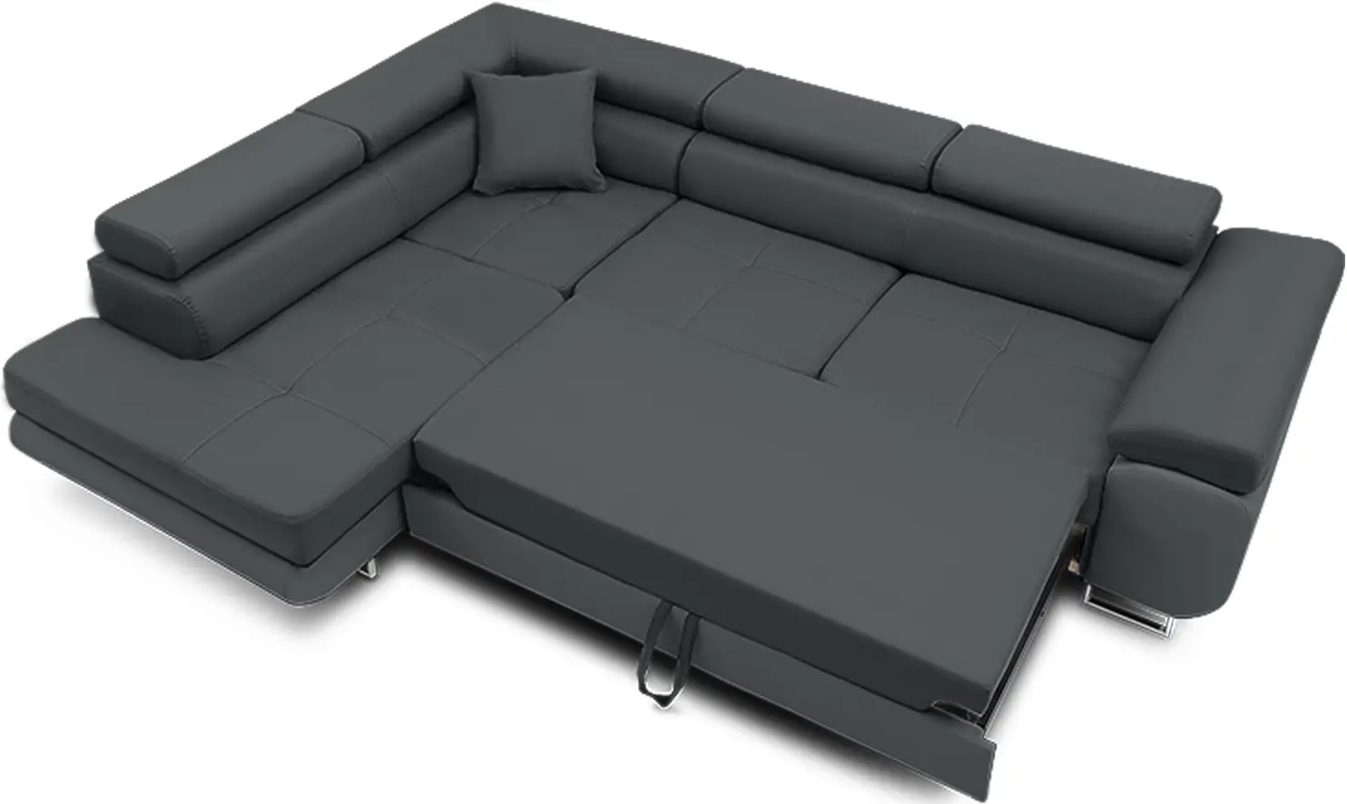 Диван угловой Magnifico Meble Rigatto Kronos 34 Left (Dark Grey)