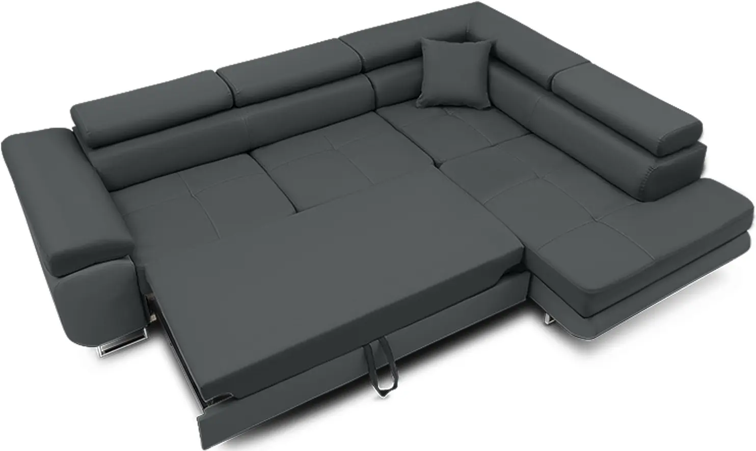 Диван угловой Magnifico Meble Rigatto Kronos 34 Right (Dark Grey)