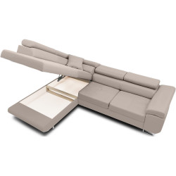 Диван угловой Magnifico Meble Rigatto Paros 02 Left (Beige) Thumb