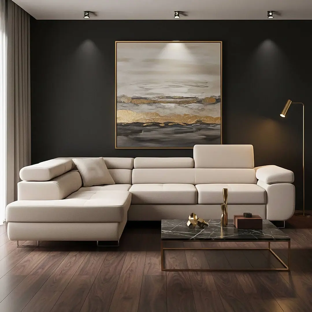 Диван угловой Magnifico Meble Rigatto Paros 02 Left (Beige)