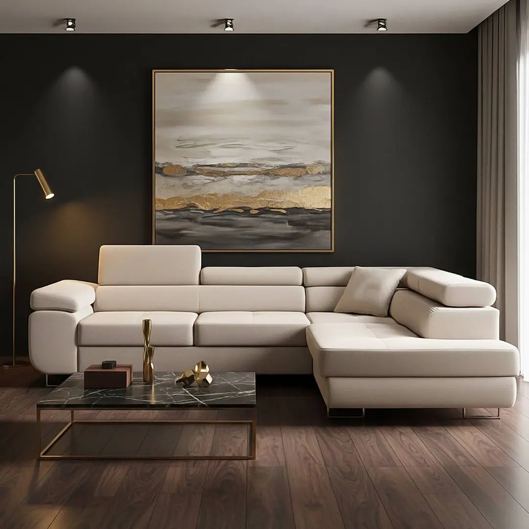 Диван угловой Magnifico Meble Rigatto Paros 02 Right (Beige)