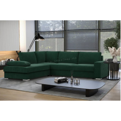 Диван угловой Magnifico Meble Velano LL Poso 014 Left (Bottle Green)