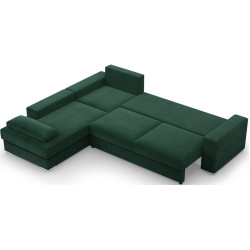 Canapea de colt Magnifico Meble Velano LL Poso 014 Left (Bottle Green) Thumb