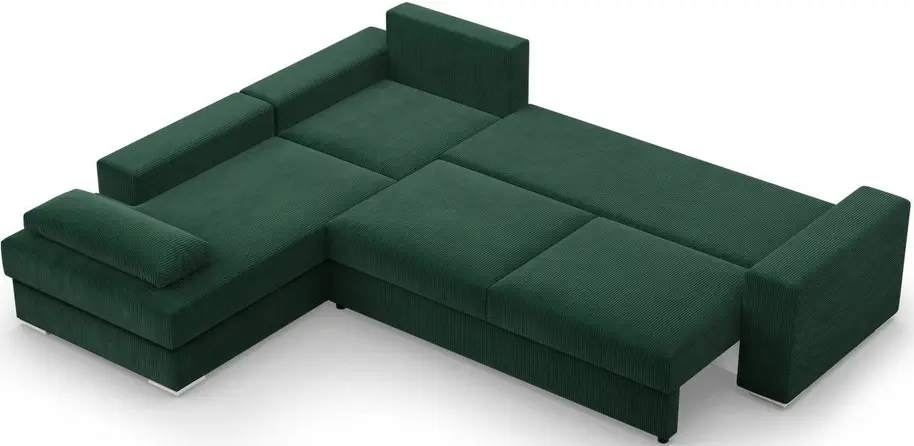 Canapea de colt Magnifico Meble Velano LL Poso 014 Left (Bottle Green) - 5