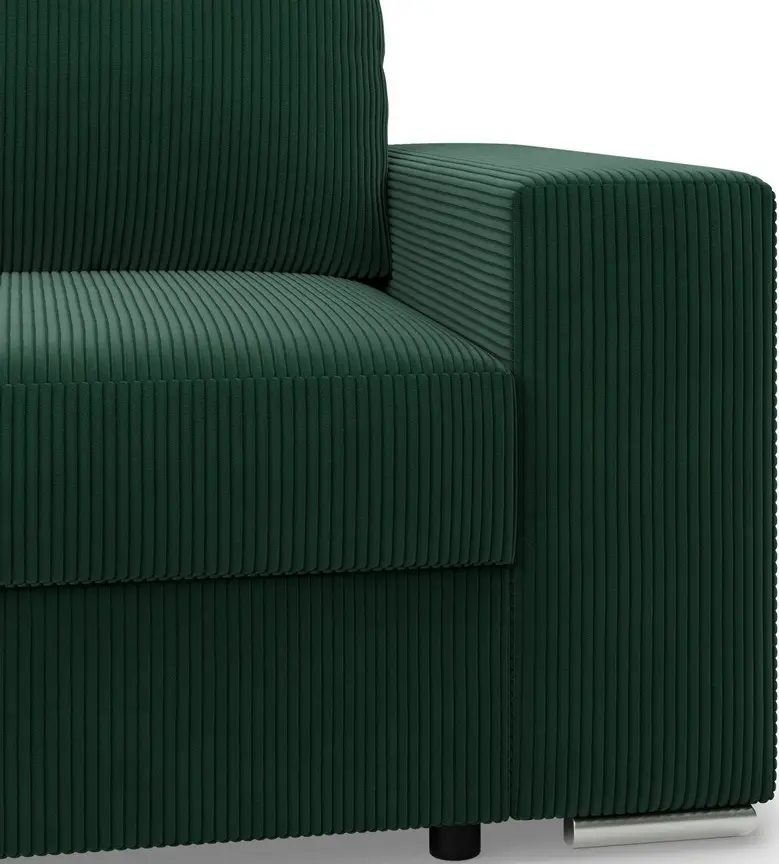 Canapea de colt Magnifico Meble Velano LL Poso 014 Left (Bottle Green) - 7