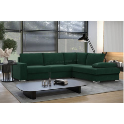 Диван угловой Magnifico Meble Velano LL Poso 014 Right (Bottle Green)