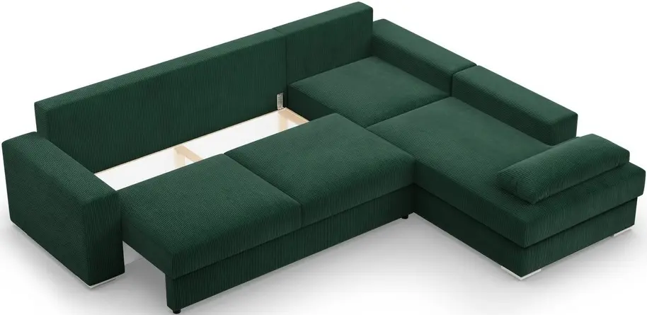 Диван угловой Magnifico Meble Velano LL Poso 014 Right (Bottle Green)