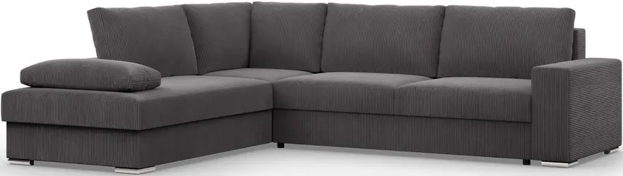 Диван угловой Magnifico Meble Velano LL Poso 022 Left (Dark Grey)