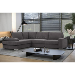 Диван угловой Magnifico Meble Velano LL Poso 022 Left (Dark Grey)