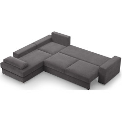 Диван угловой Magnifico Meble Velano LL Poso 022 Left (Dark Grey) Thumb