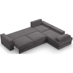 Диван угловой Magnifico Meble Velano LL Poso 022 Right (Dark Grey) Thumb