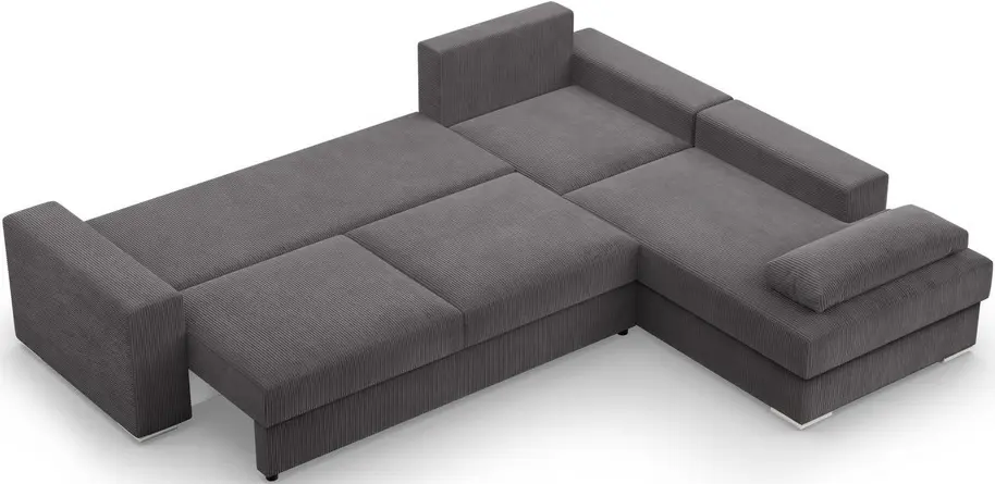 Диван угловой Magnifico Meble Velano LL Poso 022 Right (Dark Grey)