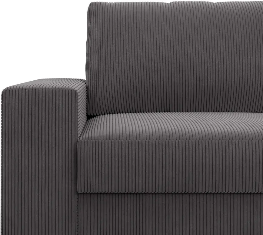 Диван угловой Magnifico Meble Velano LL Poso 022 Right (Dark Grey)