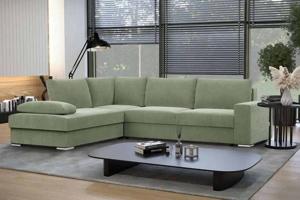 Диван угловой Magnifico Meble Velano LL Poso 047 Left (Olive)