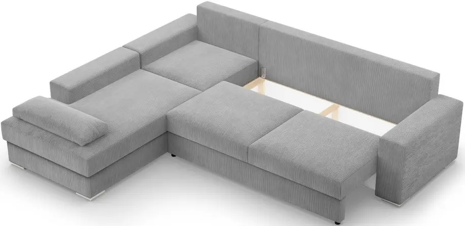 Диван угловой Magnifico Meble Velano LL Poso 055 Left (Light Grey)