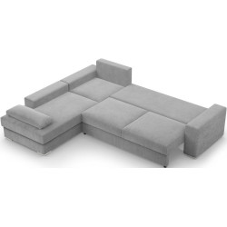 Диван угловой Magnifico Meble Velano LL Poso 055 Left (Light Grey) Thumb