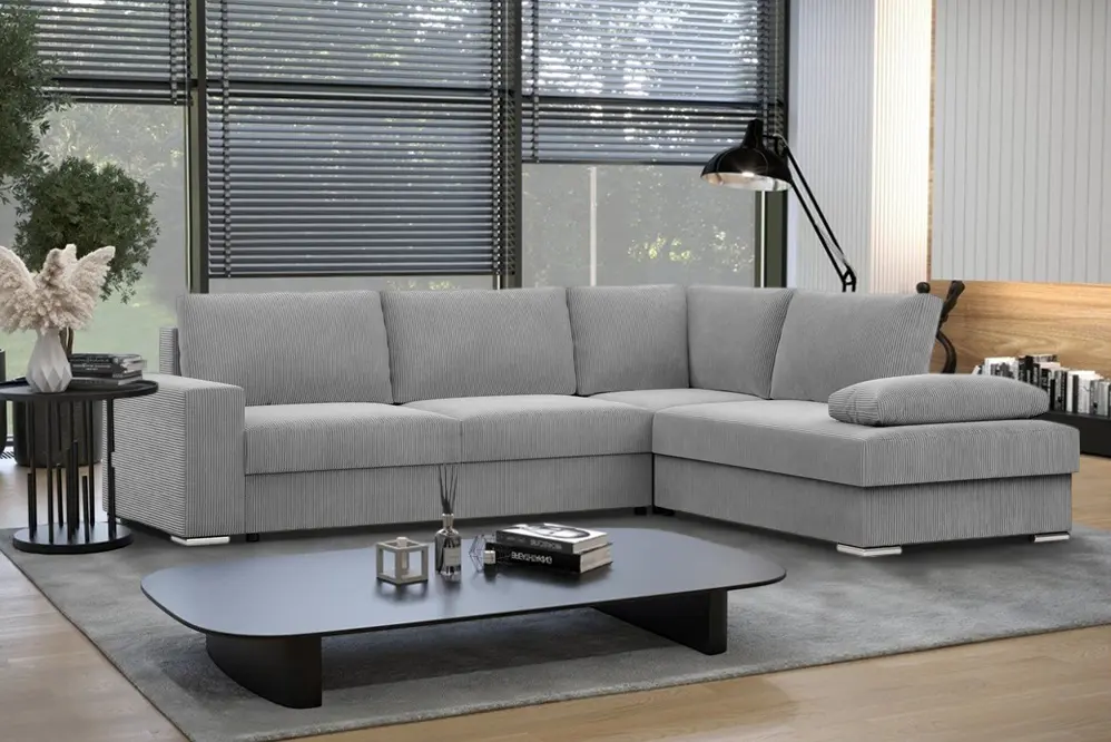 Диван угловой Magnifico Meble Velano LL Poso 055 Right (Light Grey)