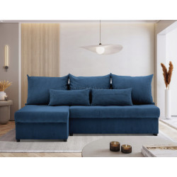 Canapea de colt Magnifico Meble Venezia Poso 005 (Navy)