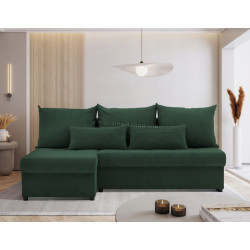 Canapea de colt Magnifico Meble Venezia Poso 014 (Bottle Green)