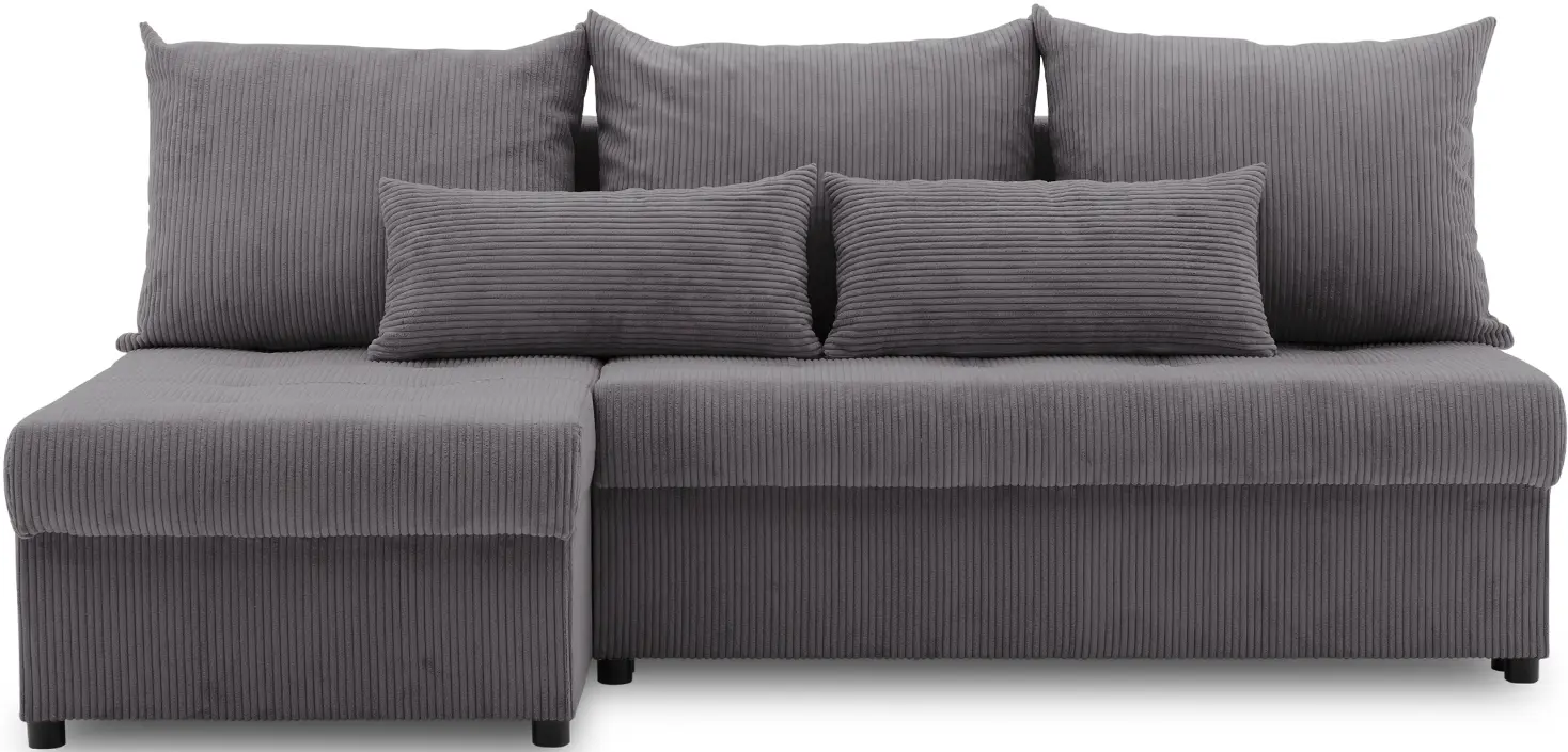 Canapea de colt Magnifico Meble Venezia Poso 022 (Dark Grey)