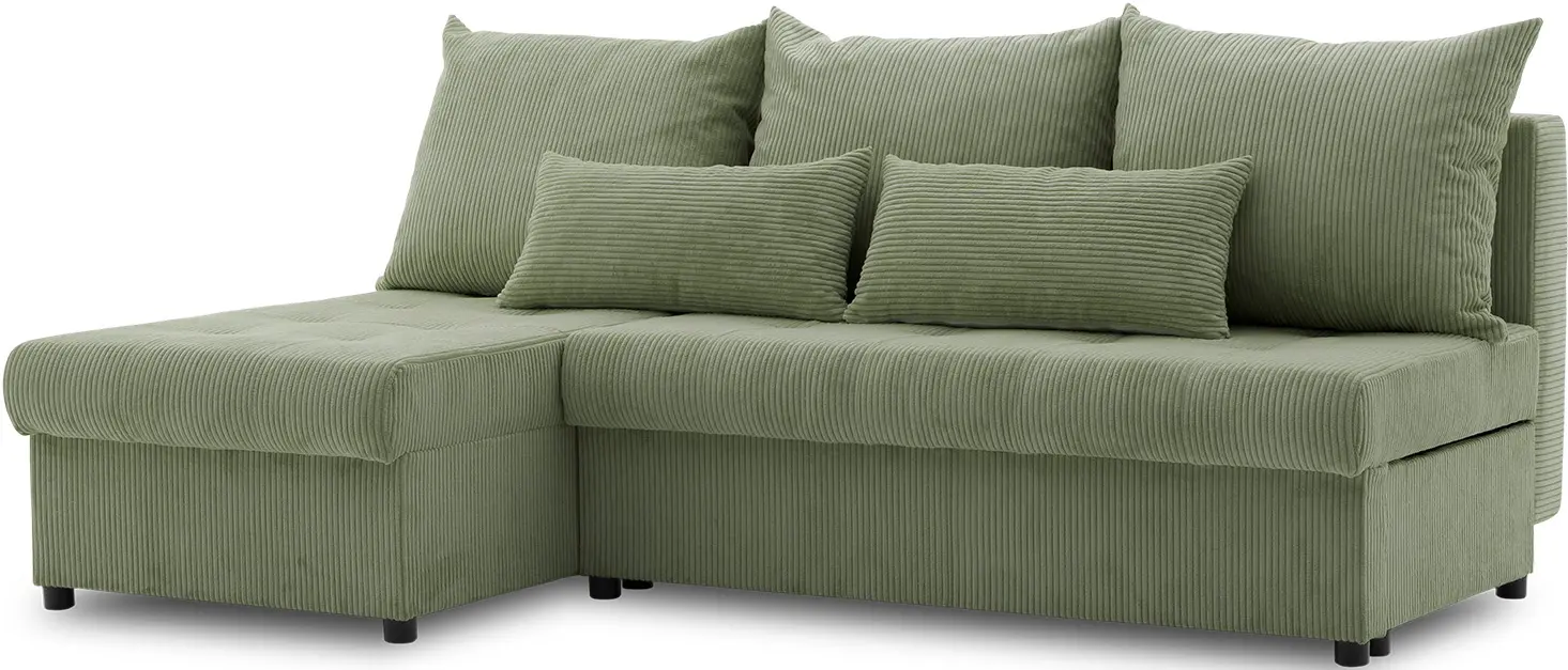 Canapea de colt Magnifico Meble Venezia Poso 047 (Olive)