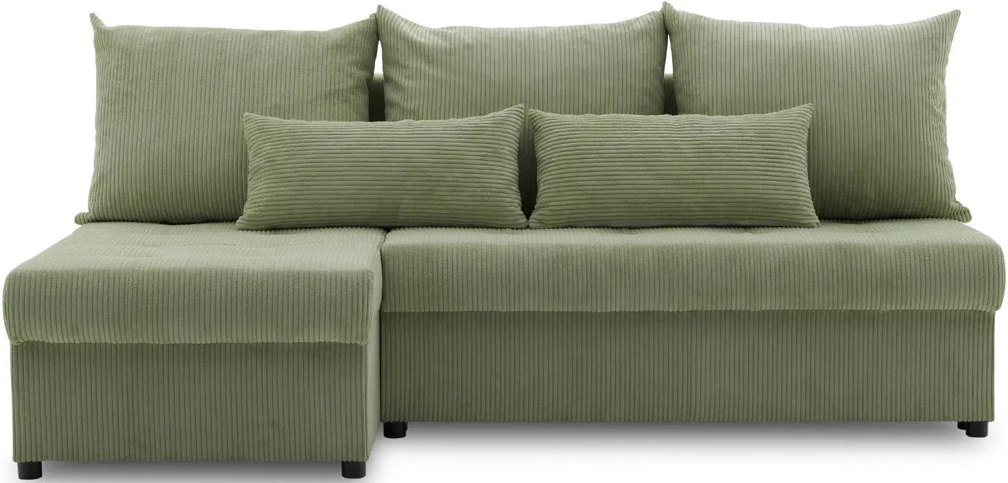 Canapea de colt Magnifico Meble Venezia Poso 047 (Olive)