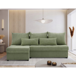 Canapea de colt Magnifico Meble Venezia Poso 047 (Olive)