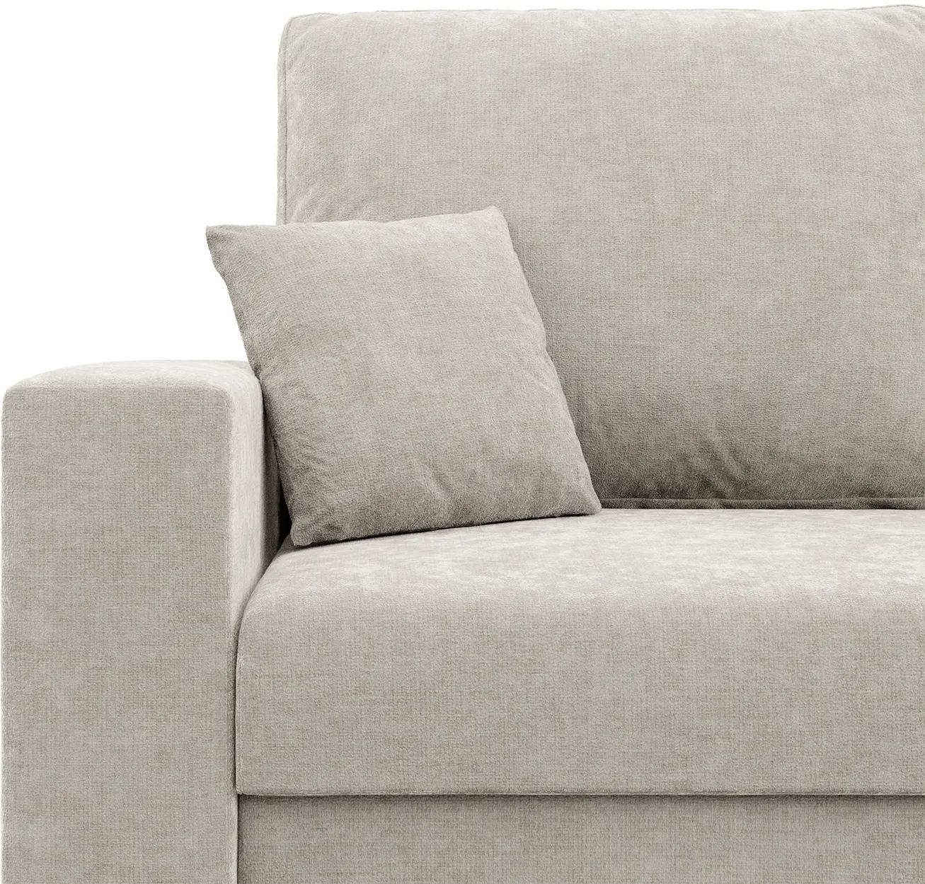 Canapea de colt Magnifico Meble Zuno Wind 05 Right (Beige)