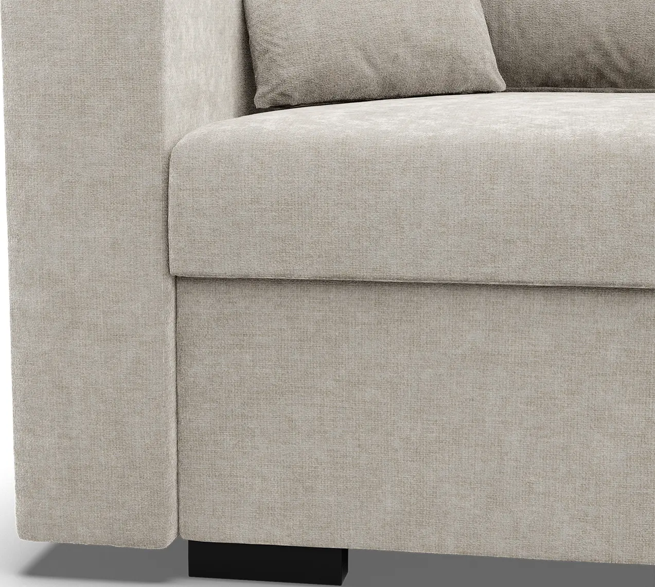 Canapea de colt Magnifico Meble Zuno Wind 05 Right (Beige)