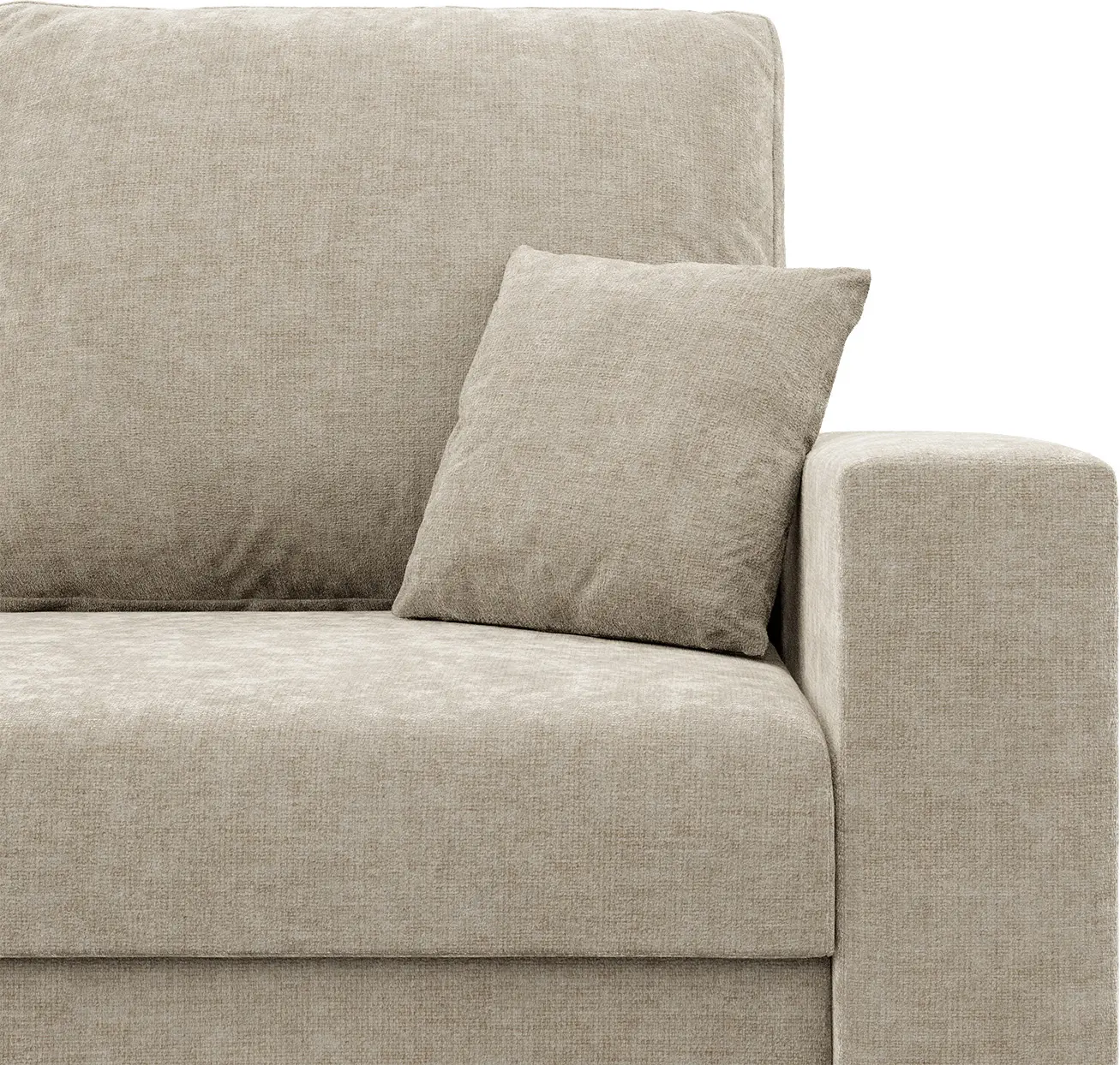 Canapea de colt Magnifico Meble Zuno Wind 11 Left (Cappuccino)