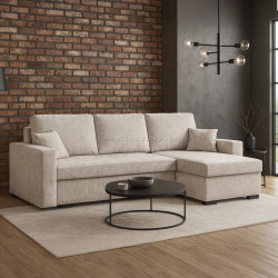 Canapea de colt Magnifico Meble Zuno Wind 11 Right (Cappuccino)