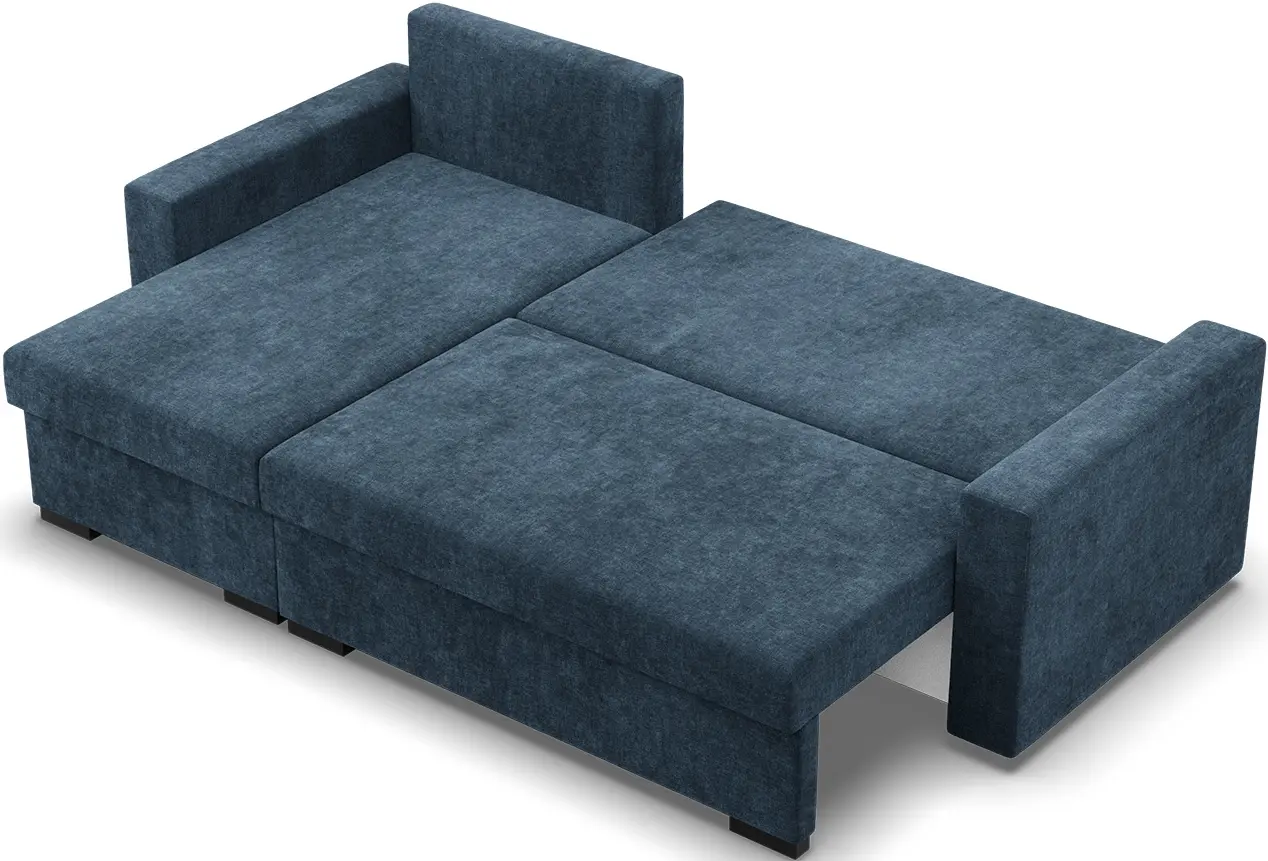 Canapea de colt Magnifico Meble Zuno Wind 77 Left (Navy)