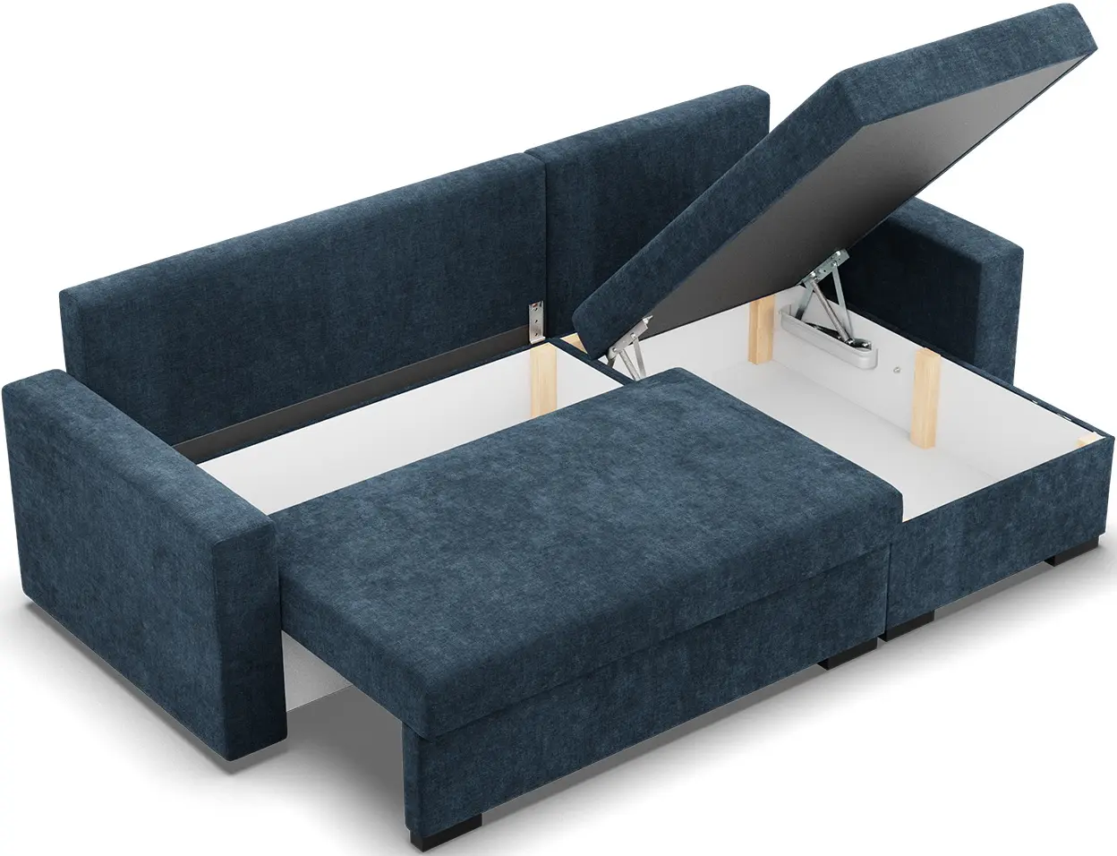 Диван угловой Magnifico Meble Zuno Wind 77 Right (Navy)