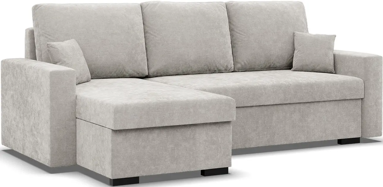 Canapea de colt Magnifico Meble Zuno Wind 84 Left (Light Grey)