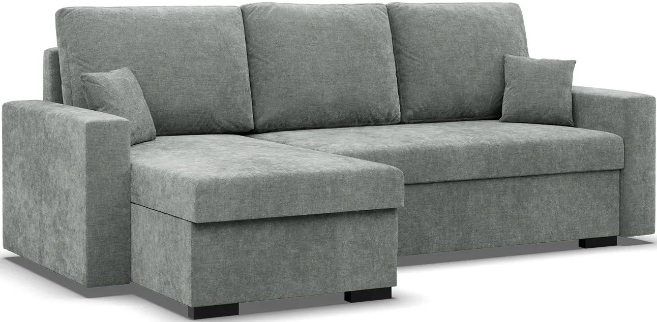 Canapea de colt Magnifico Meble Zuno Wind 89 Left (Dark Grey)