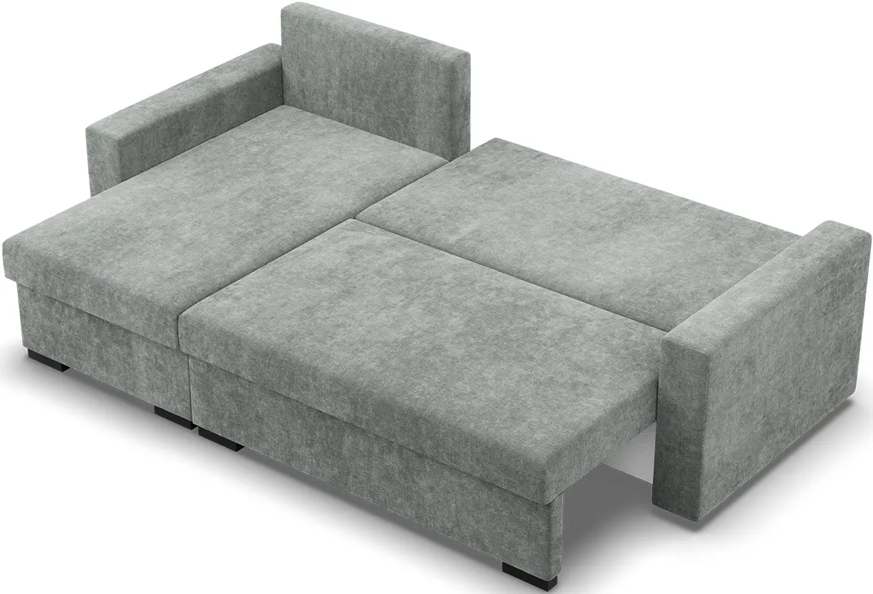 Canapea de colt Magnifico Meble Zuno Wind 89 Left (Dark Grey)