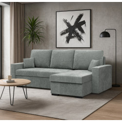 Canapea de colt Magnifico Meble Zuno Wind 89 Right (Dark Grey)