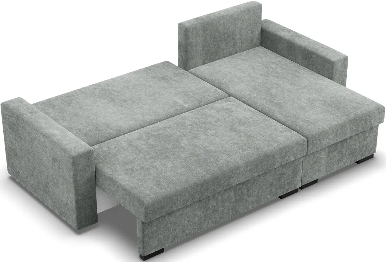 Canapea de colt Magnifico Meble Zuno Wind 89 Right (Dark Grey)