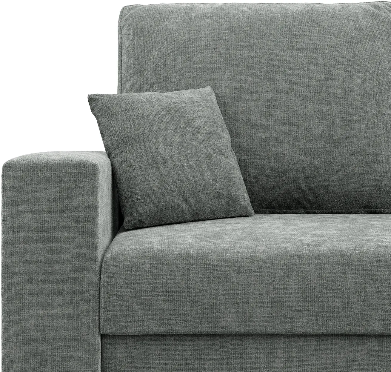 Canapea de colt Magnifico Meble Zuno Wind 89 Right (Dark Grey)