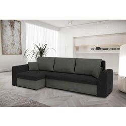 Canapea de colt Magnifico Paul Foam Mikro 15/Mikro 27 (Black/Grey)