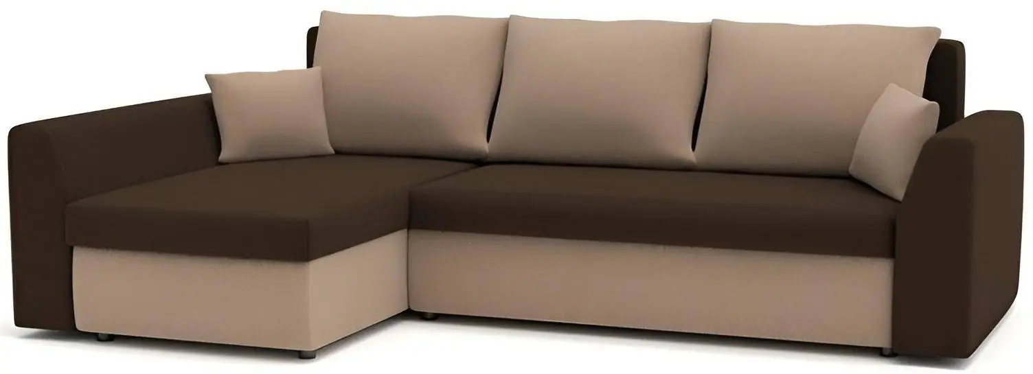 Canapea de colt Magnifico Paul Foam Mikro 20/Mikro 05 (Brown/Cappuccino) - 4