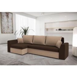 Canapea de colt Magnifico Paul Foam Mikro 20/Mikro 05 (Brown/Cappuccino)