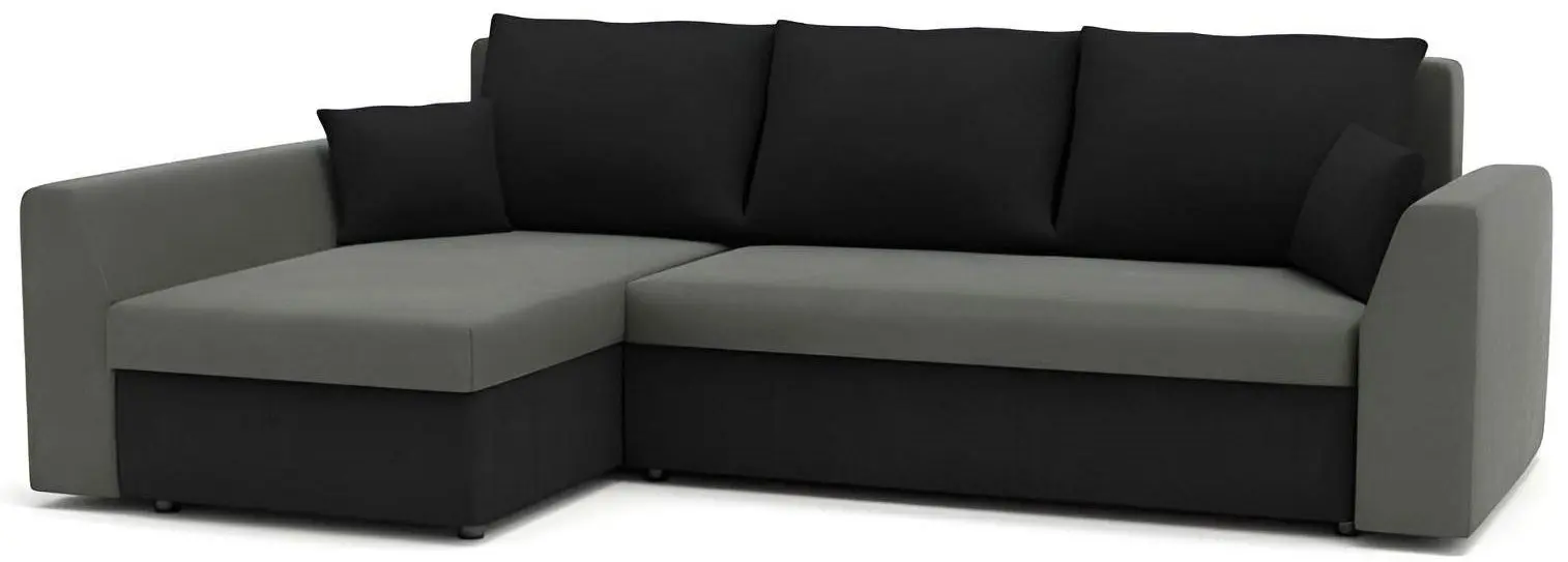 Canapea de colt Magnifico Paul Foam Mikro 27/Mikro 15 (Grey/Black) - 4