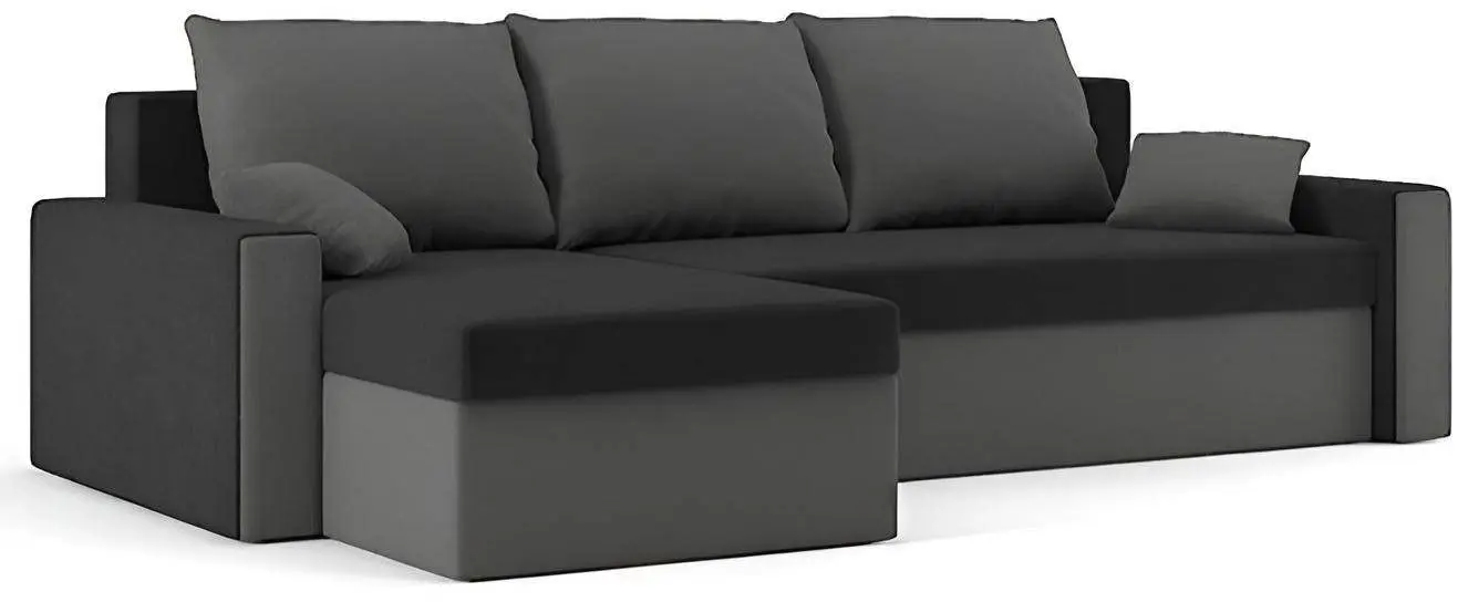 Canapea de colt Magnifico Zeus Foam Mikro 15/Mikro 27 (Black/Grey) - 5