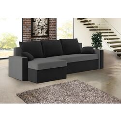 Canapea de colt Magnifico Zeus Foam Mikro 27/Mikro 15 (Grey/Black)
