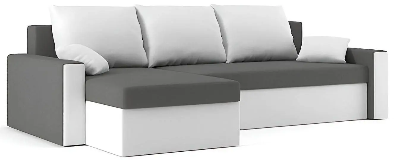 Canapea de colt Magnifico Zeus Foam Mikro 27/Mikro 31 (Grey/White) - 5