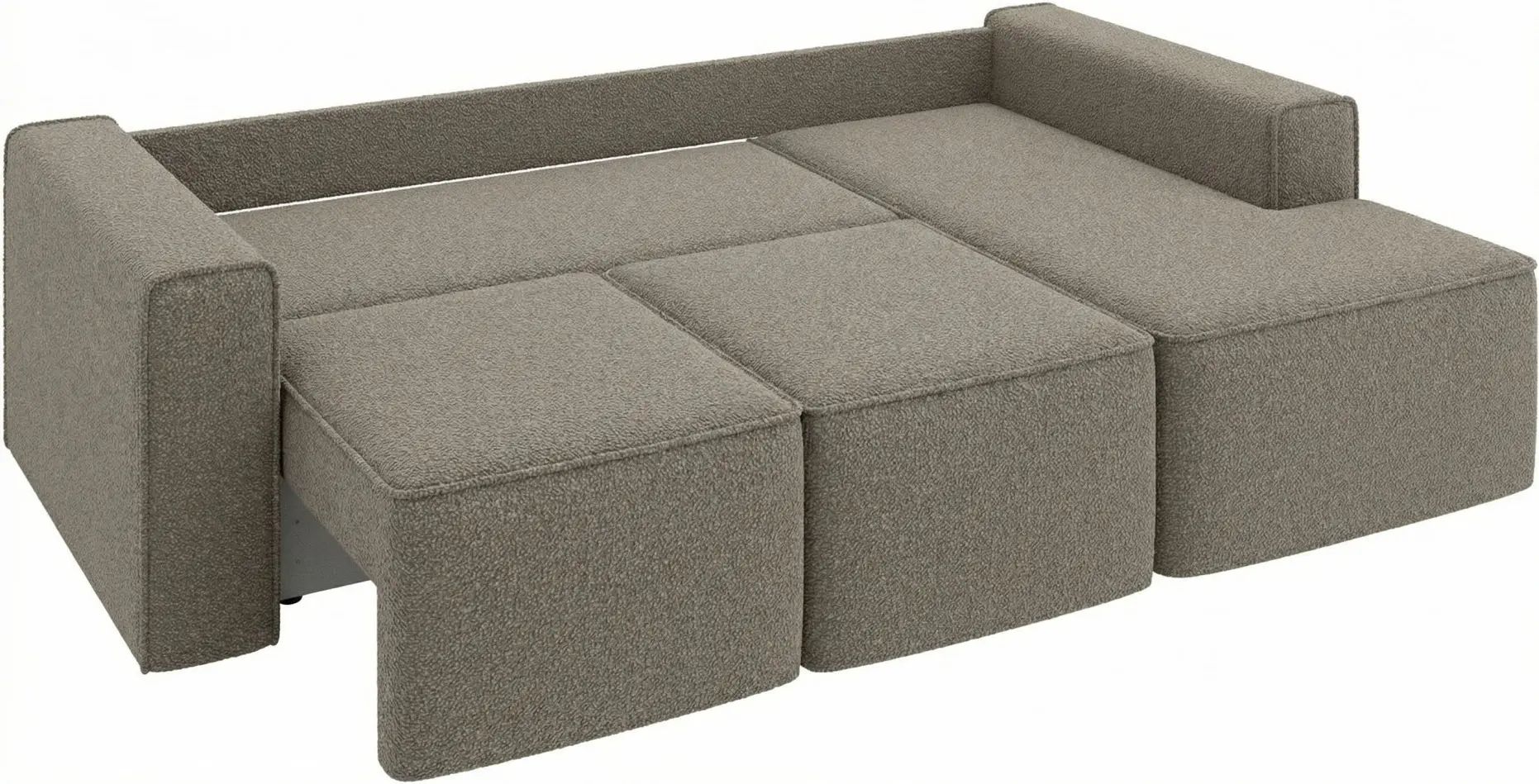 Canapea de colt MatroLuxe Hugo Gemma 11 Right (Gray-Beige) - 3